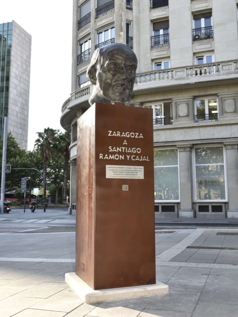 Busto Ramón y Cajal - Frank Norton escultor