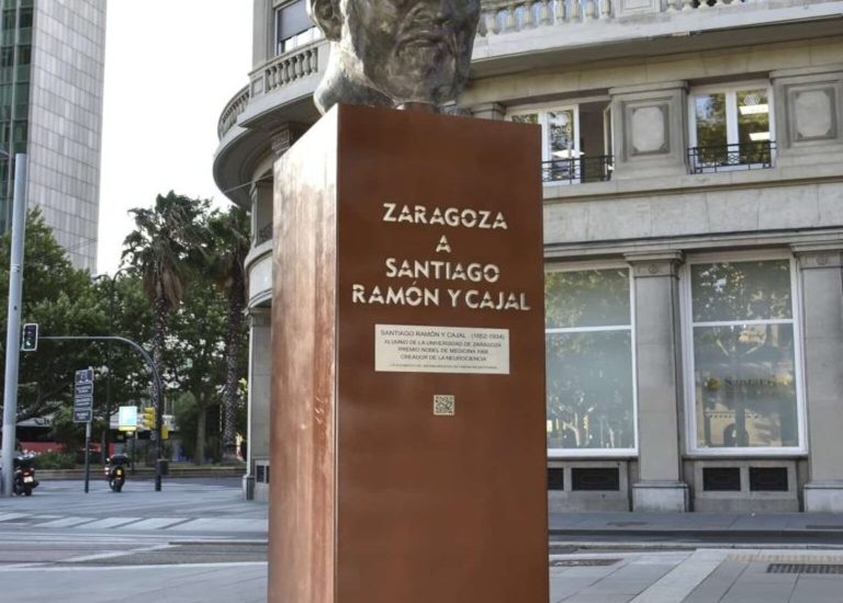 Busto Ramón y Cajal - Frank Norton escultor