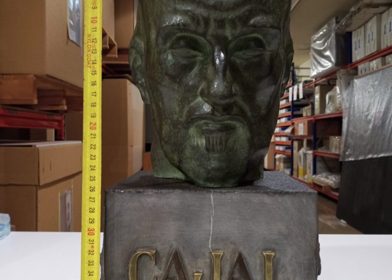 Busto Ramón y Cajal - Frank Norton escultor