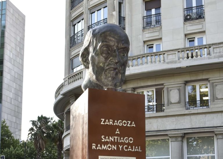 Busto Ramón y Cajal - Frank Norton escultor